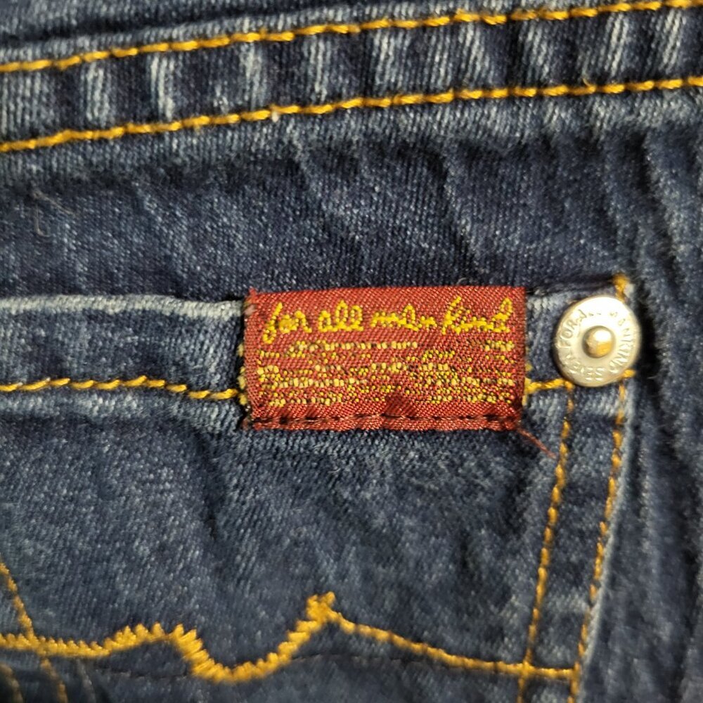 7 FOR ALL MANKIND GIRLS JEANS SIZE 3T - Picture 3 of 7